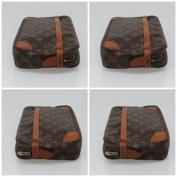 LOUIS VUITTON Monogram Compiegne 28 Clutch Bag M51845 LV Auth th5968 - Picture 16 of 16